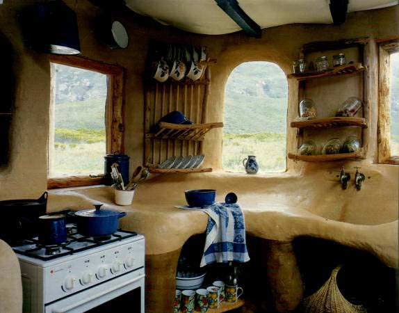 cob home kitchen