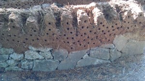 cob house urbanite stemwall