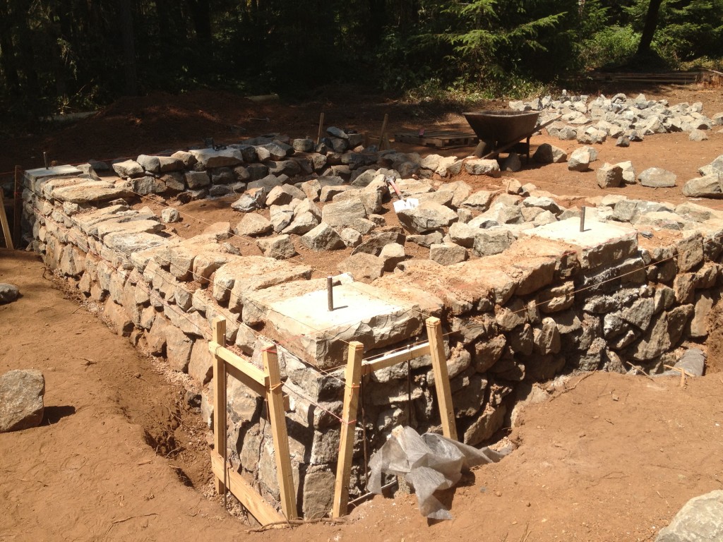 How To Build A Stone Retaining Wall