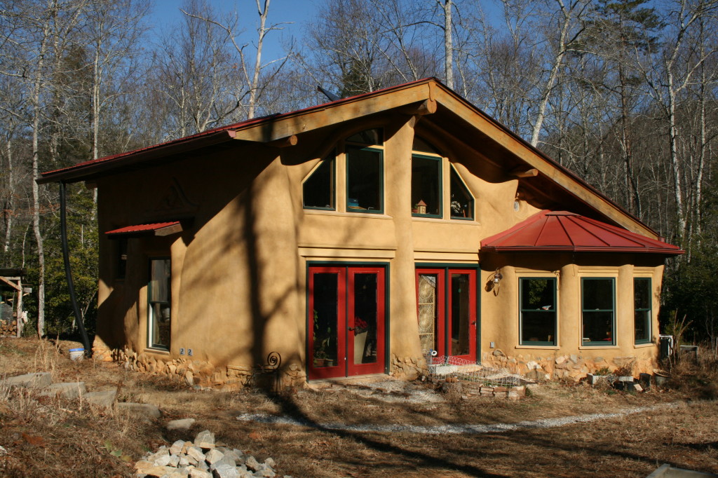 cob house building